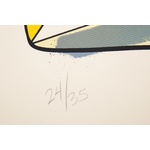CRASH RED S Serigraph
